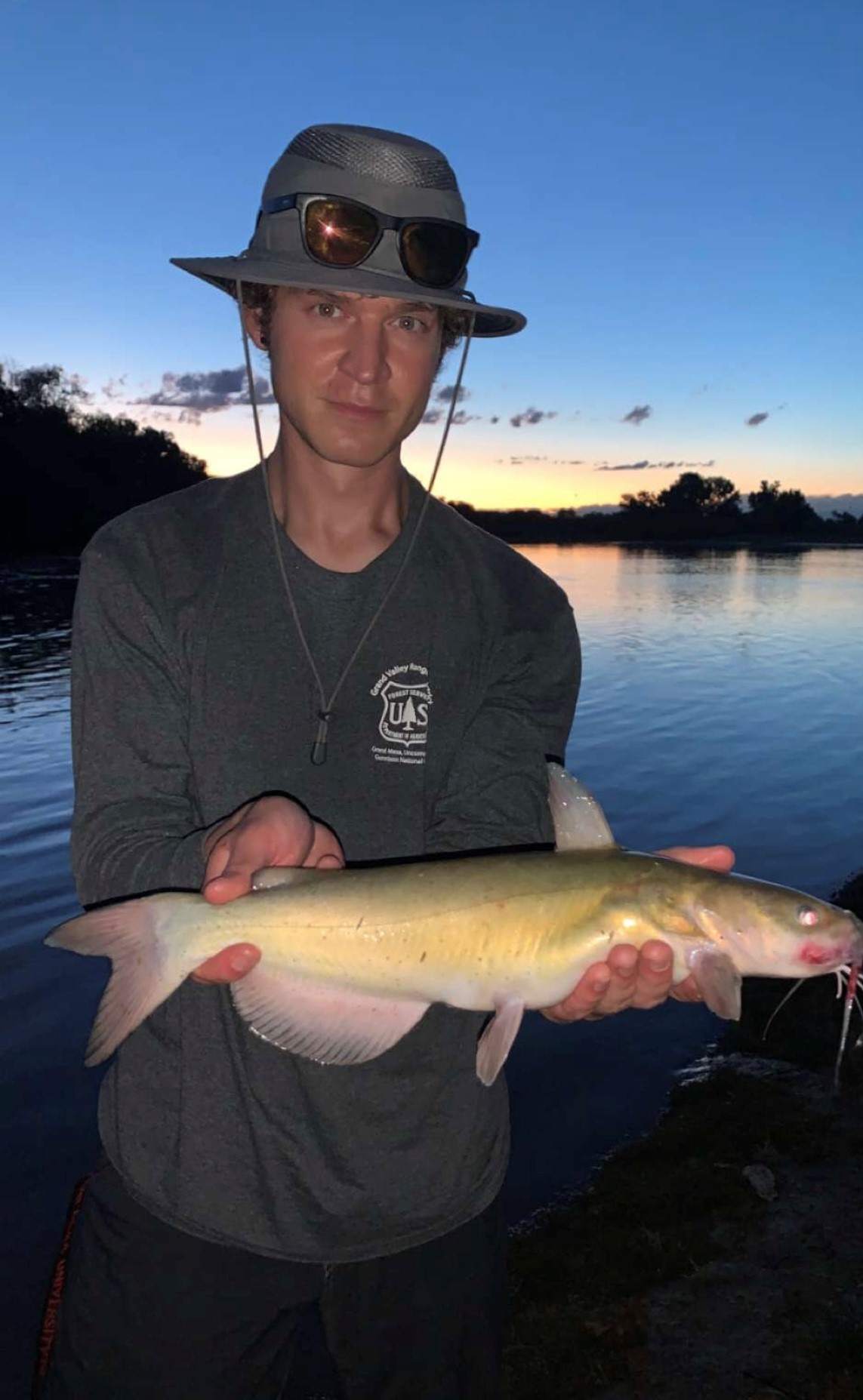 Favorite fishing spot on the Colorado River.